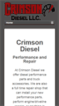 Mobile Screenshot of crimsondiesel.com